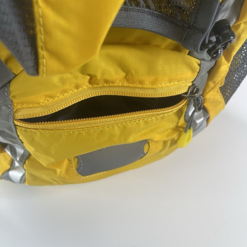 LOCAL LION Outdoor Hiking Running Double Shoulder Backpack Bag Yellow/grey (G25) - Picture 14 of 16